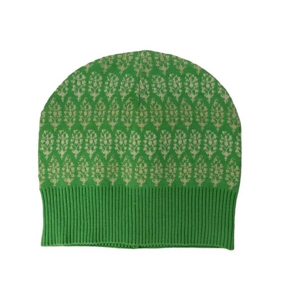 Free people beanie green cream new - Picture 1 of 7